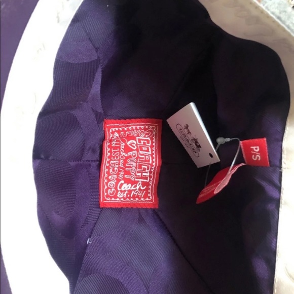 BRAND NEW Coach Wool Cap - Picture 5 of 5